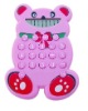 Wholesale pink bear shaped caculator