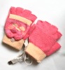 Wholesale USB warm gloves USB gadget USB Warmer +GIFT & OEM