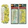 Wholesale 8" PLASTIC THERMOMETER W/ 2 SCREWS & SUCTION
