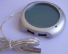 Wholesale USB Coffee Warmer with 4 Port HUB