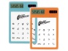 Solar-powered Transparent calculator swt-0144