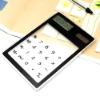 Invisible Touch Screen clear keyboard calculator swt-0144