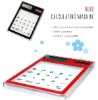 See-thru solar calculator / 8 digital / solar battery swt-0144