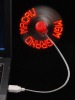 Wholesale flashing usb mini fan for business gifts