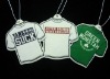 Wholesale Auto jersey paper air fresher