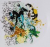Wholesale colorful transparnt sticker label