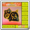 Wholesale character bicycle warning motorcycle reflective car sticker