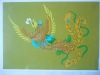 Wholesale PVC Dragon Phoenix magnetic car sticker gift-LSCQT20