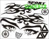 Wholesale Vinyl Motorcycle Car sticker Costom Design Welcome