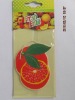 Wholesale Car air freshener(fruit shape)