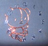Wholesale aluminum scutcheon,rating plate, Crystal Scutcheon, name plate
