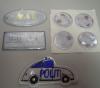 Wholesale Reflective Car Badges, Danglers, Hangers, PET Danglers_reflective sticker