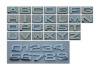 Wholesale car plastic letter