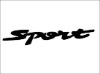 Wholesale Sport car sticker