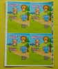 Wholesale colorful adhesive sticker