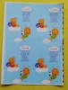Wholesale colorful paper sticker