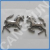 Wholesale Metal Alloy 3D Badge Emblem Stikcer horse