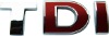 Wholesale TDI Chrome badges