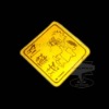 Wholesale T0003 don't touch me car sticker reflective Auto Vinyl Decorative Decals Graphics