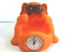 hand phone holder with alarm clock