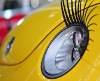 Wholesale Automobile 3D Headlight Lamp Eyelash Sticker 11.6 x 6.77inch