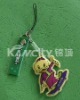 soft pvc phone strap