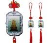 Wholesale economic plastic solar blinking car decor