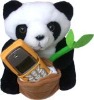 Wholesale plush mobile holder/cell phone plush holder/mobile phone holder