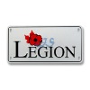Advertising license plate