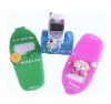 Wholesale soft pvc cell phone holder/pvc cell phone stand