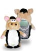 Wholesale plush mobile cover/plush holder/mobile phone holder