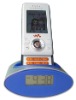 mobile phone holder clock