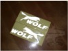 Wholesale Glossy Vehicle, Auto,Car Vinyl Body Decorative Stickers/Decals WOLF T1106