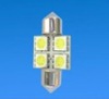 Wholesale 10*31 5050 4SMD led car sign light instrument interior decoration lamp