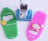 Wholesale soft pvc mobile phone holder