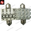 Wholesale Super bright auto festoon led bulb 12LEDs