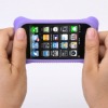 2011 hot-sell cute silicone case for i phone mobile phone
