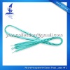 Flat light blue shoelace