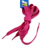 Wholesale Hot Pink Polyester Flat Shoelaces