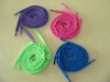 Wholesale Colored Flat Polyester Shoelaces