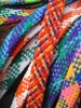 Wholesale fashion colourful weaved shoelace