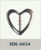 Wholesale heart shaped shoe buckle