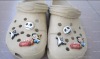 Wholesale pvc footwear part shoe charm