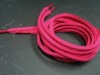 Wholesale Pink Round Cord Shoe Laces