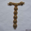 Wholesale fashionable resin and rhinestone shoe chain