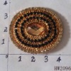 Wholesale fashionable resin and rhinestone shoe buckle