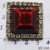 Wholesale fashionable resin and rhinestone shoe buckle