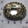 Wholesale metal rhinestone shoe buckle for sandals