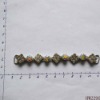 Wholesale fashion alloy and acrylic shoe chain