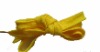 Wholesale Yellow Flat Polyester Shoelaces
